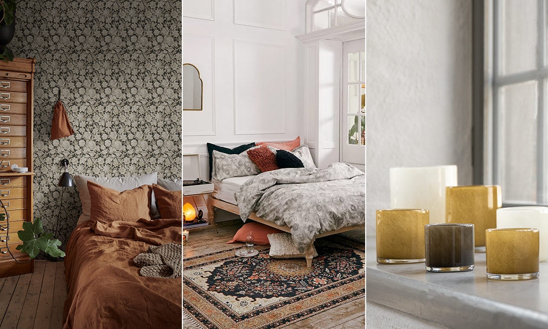 Bohemisk och lyxig känsla i sovrummet – 7 fina inredningsknep