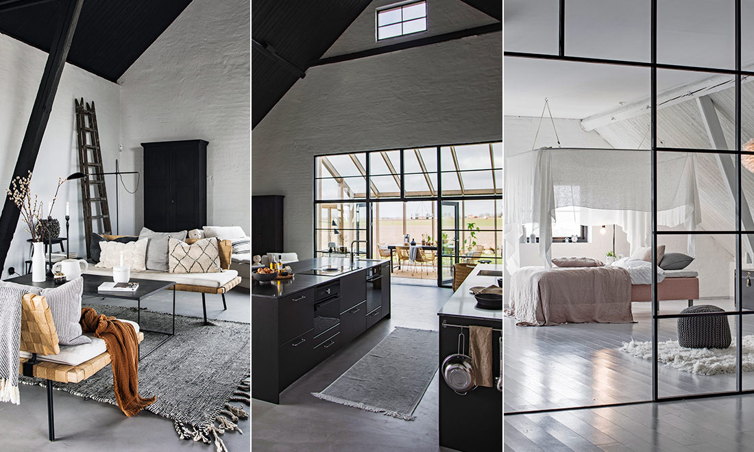 Kika in i bruksgården med en takhöjd på 8 meter: ”Pinterest har varit det primära planeringsverktyget”