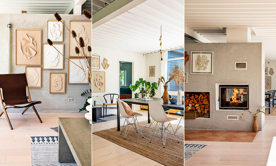 Paret förvandlade 1960-talsvillan: ”Kändes som att besöka en vit och steril tandvårdsklinik”