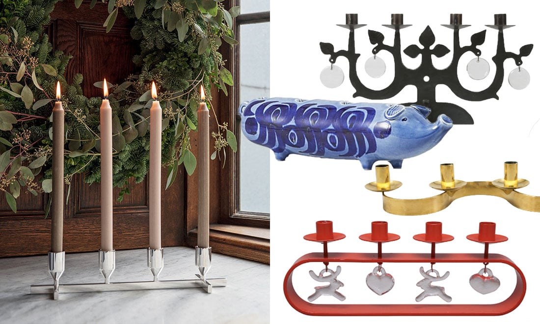 Adventsljusstakar genom tiderna – minns du designfavoriterna?