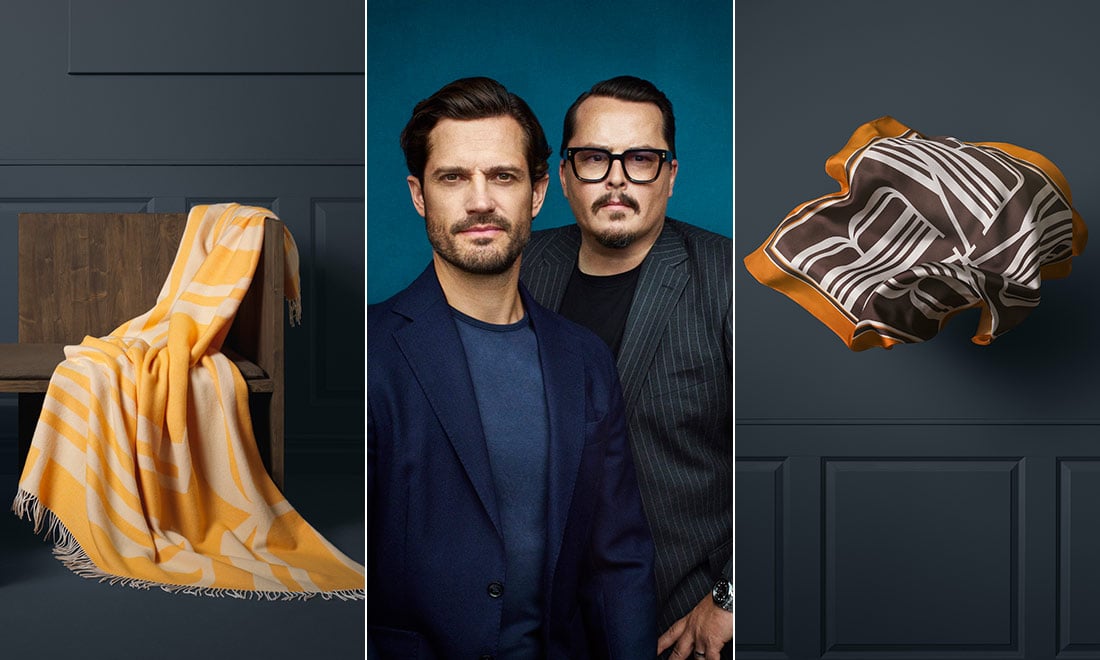 Bernadotte & Kylberg lanserar eget varumärke – se kollektionen med lyxiga filtar och sjalar