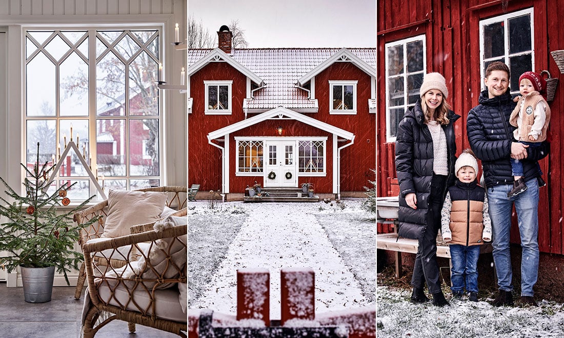 Familjen byggde ut värmländska 1930-talshuset: ”Vi gillar stilen som vårt hem fått”