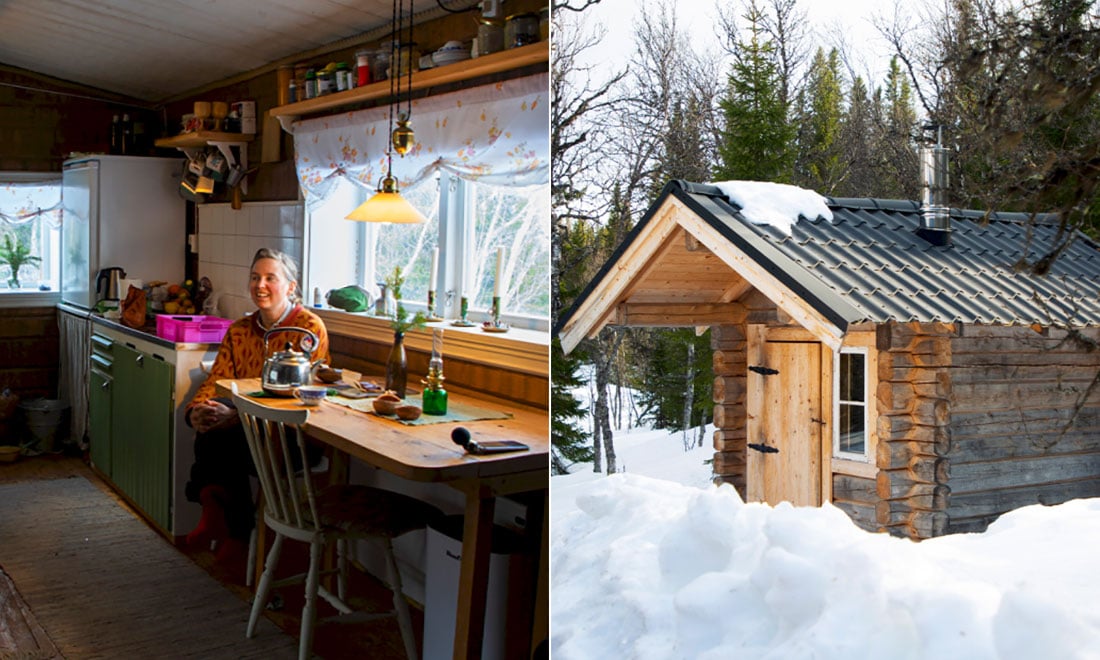 Sofie flyttade till enslig fjällstuga: ”Jag tänkte inte riktigt efter vad jag gav mig in på”
