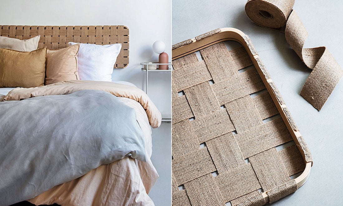 Ikea-hack: Så gör du en flätad sänggavel
