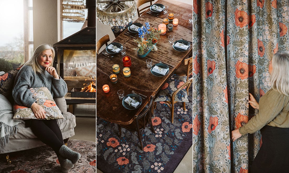 Hanna Wendelbo släpper blomstrande kollektion för Trendcarpet – spana in bilderna!