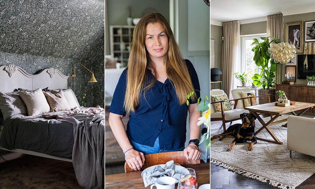 Linnéa förändrar något nästan varje dag: ”Inredning är avkoppling för mig”