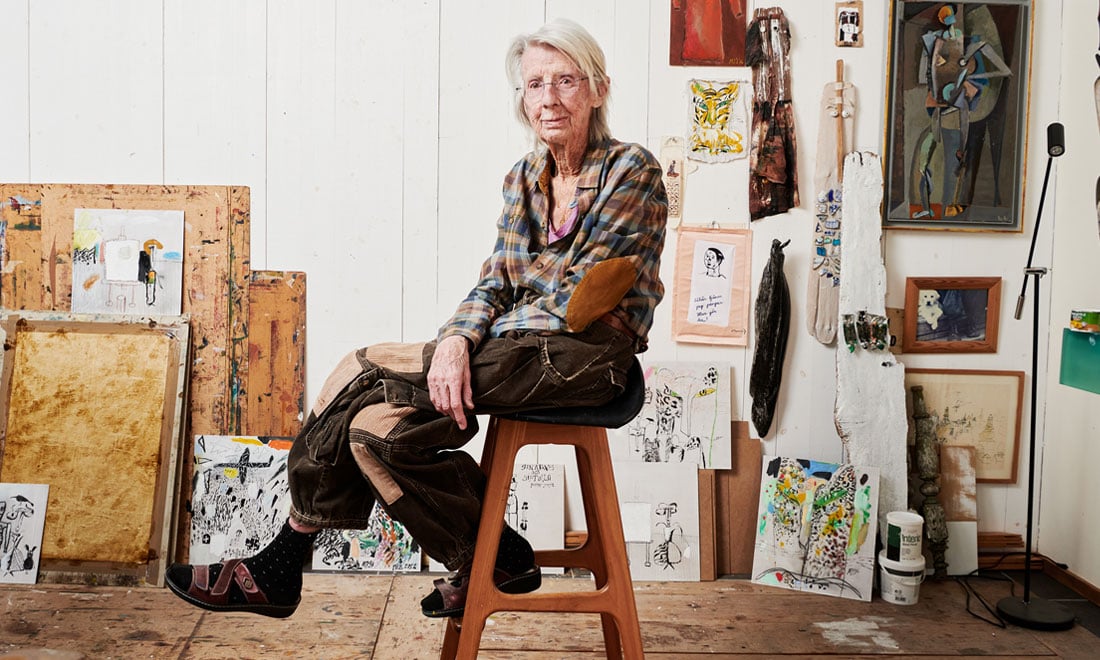 Konstnären Madeleine Pyk: ” Jag föddes gammal, så nu lever jag baklänges”