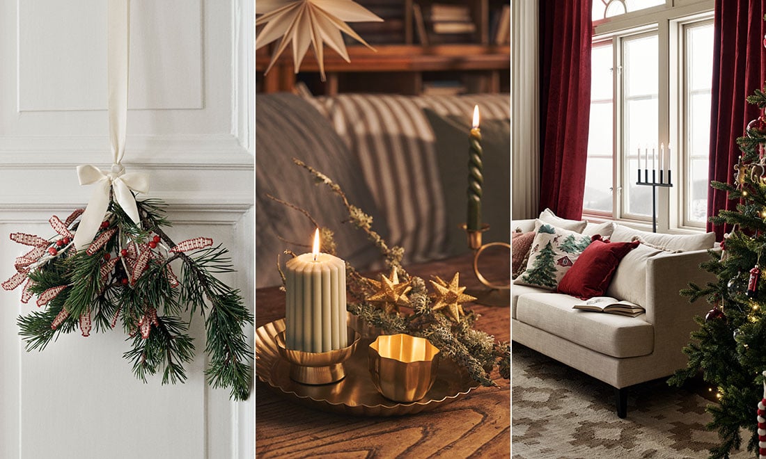 Julkänsla i vardagsrummet – 5 sista minuten-knep