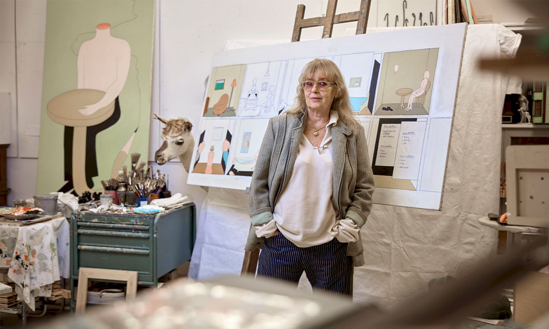 Konstnären Marie-Louise Ekman: ”Kroppen är ett skyltfönster för hela livet”