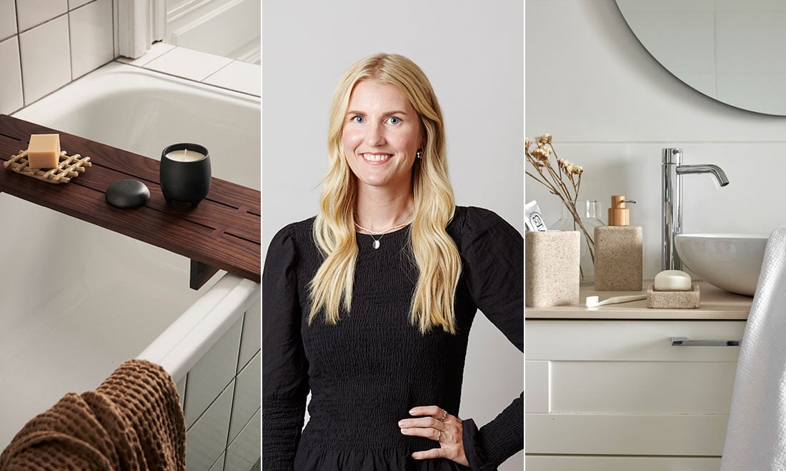 Ombonat och mysigt badrum – inredarens bästa knep