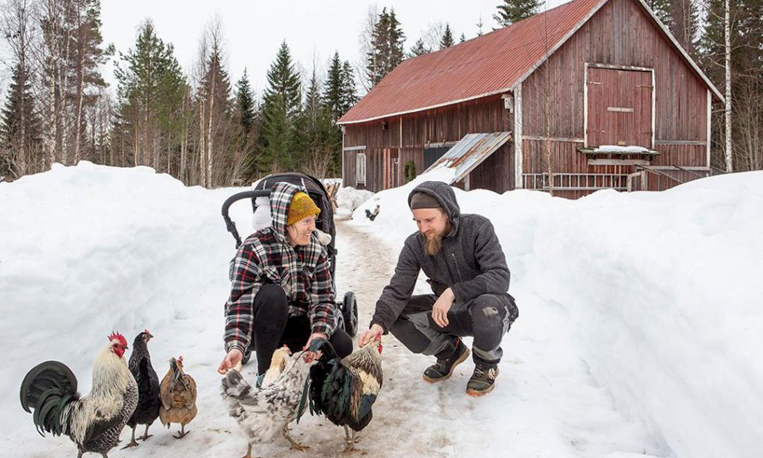 Felicia och Sebastian flyttade till ödeby: ”Hittade ett hus som ingen bott i på 30 år”