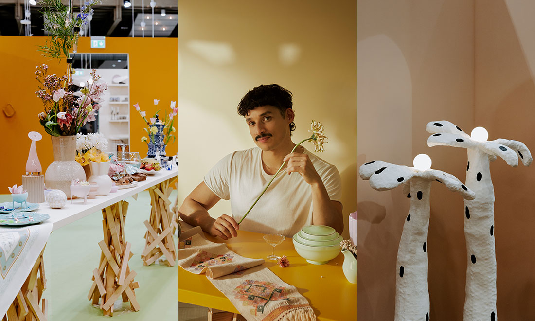 Dennis Valencia står bakom den kreativa entréutställningen på Formex – spana in bilderna här!