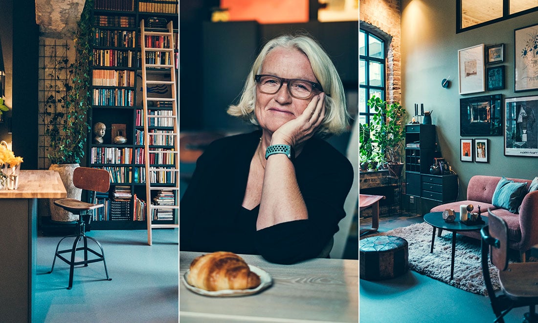 Anne skapade New York-känsla på 55 kvadrat: ”Gjorde mig av med allt överflödigt”