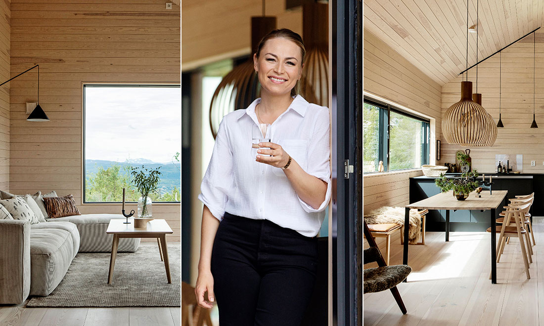 Camilla har fjället som granne: ”Vi är väldigt tacksamma för den underbara utsikten”