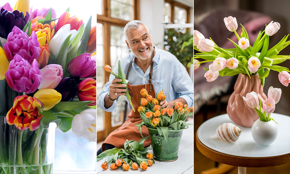 5 fina tulpanbuketter och arrangemang du enkelt kan skapa själv