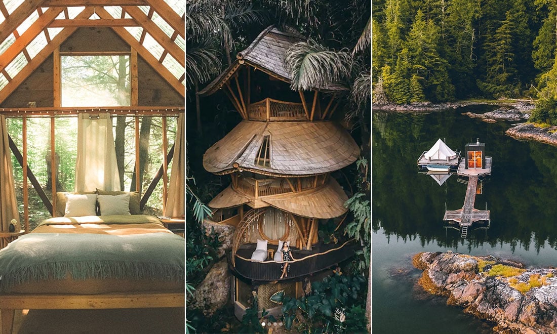 10 mest gillade Airbnb-boendena på Instagram