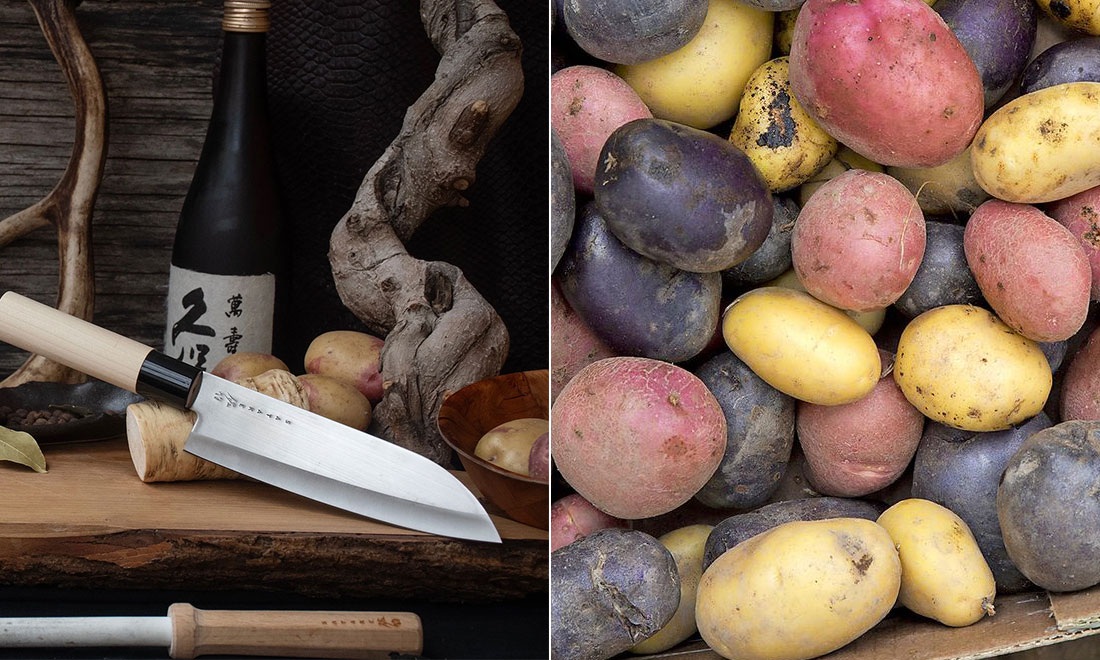 Så får du bort dålig lukt från dina knivar – med potatis!