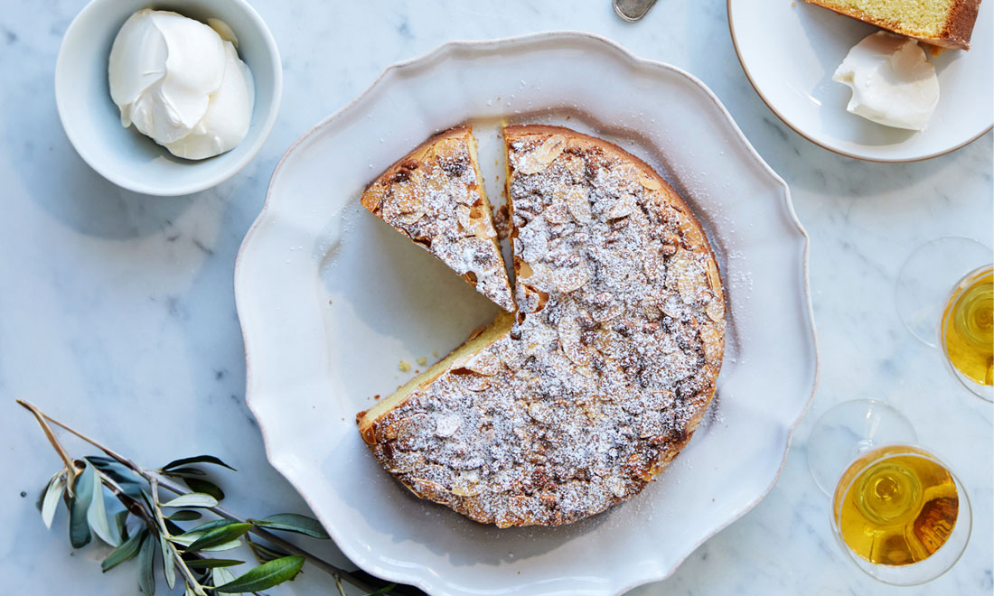 Lyxfika till helgen – citronkaka med pinjenötter och mandel 