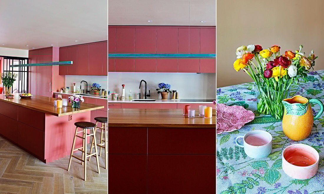 Renoverade köket med hjälp av färgspecialist: ”Ha minst en kontrastfärg i varje rum”