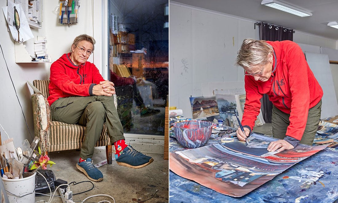 Lars Lerin: ”Jag är uppväxt i en fri anda där jag i stort sett fick göra vad jag ville”