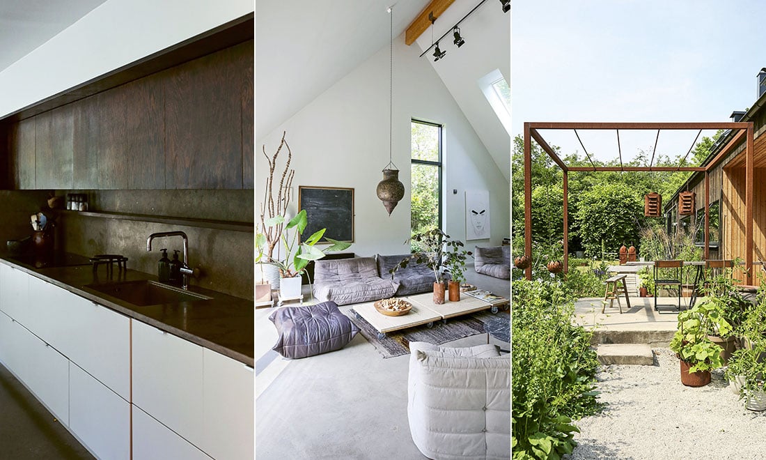 Kika in i huset från Husdrömmar – med uppvuxen trädgård