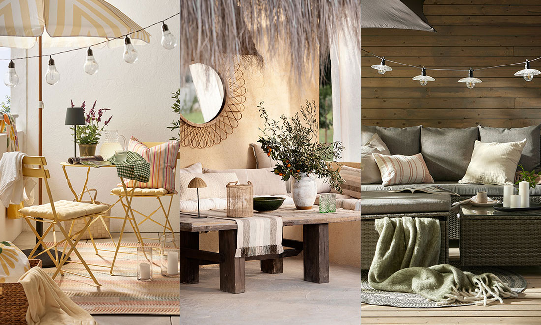 9 fina inredningstips för uteplatsen och balkongen