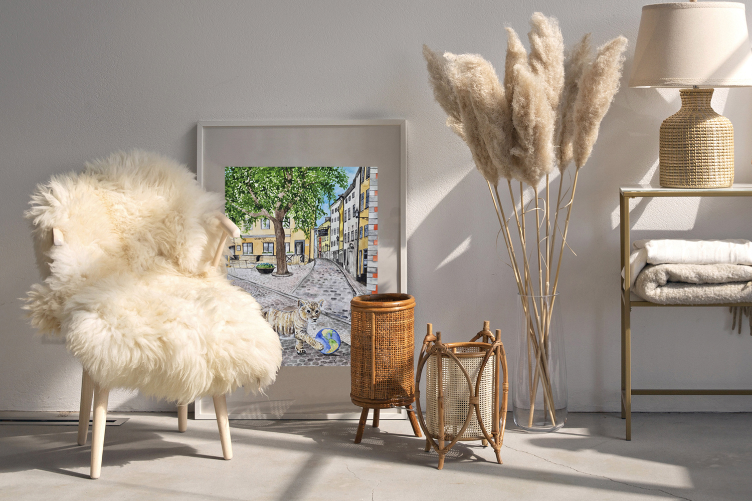 Nu är det enklare att hitta konstverk online – konstnären berättar