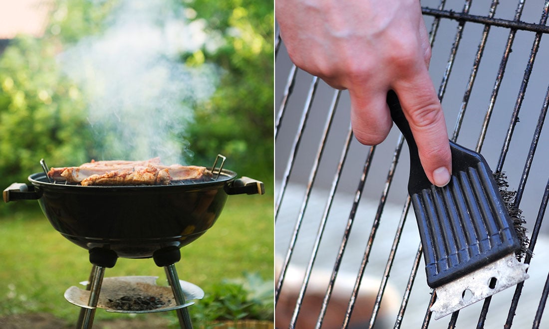Så rengör du grillgallret – med enkla husmorsknepen