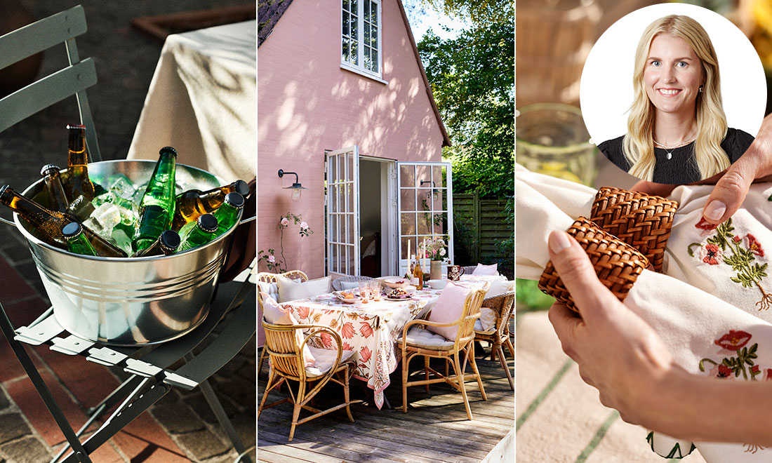 Duka fint till sommarens fester – stylistens bästa tips