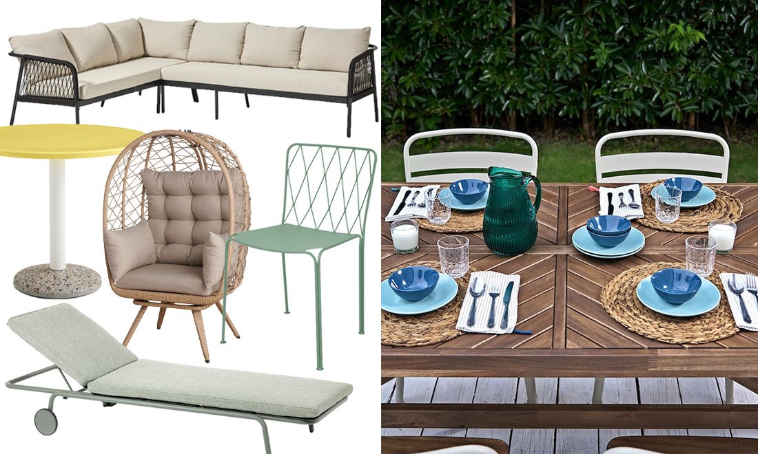 Säsongens snyggaste utemöbler – här är våra favoriter!