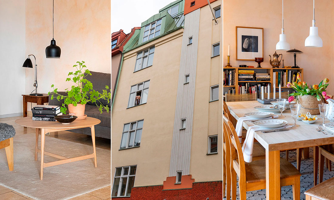 Kika in hos deckarparet: ”Älskar filosofin bakom byggnaden”