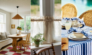 Inredning för sommarstugan.