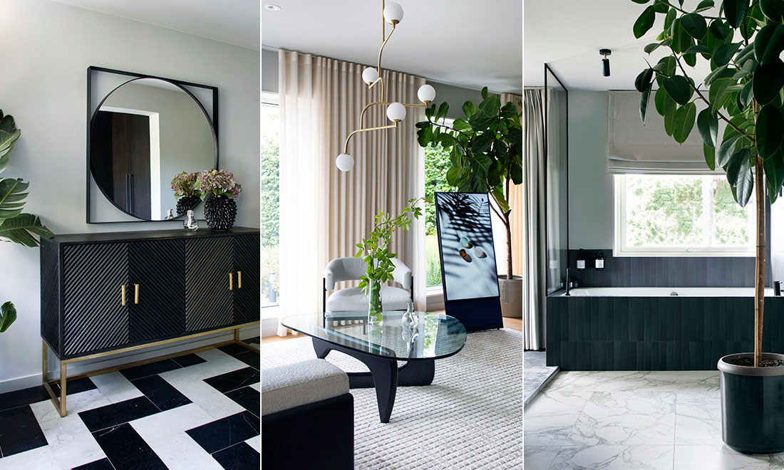 Kika in i det totalrenoverade huset på 330 kvadrat: ”Tröttnar aldrig på att vara hemma”