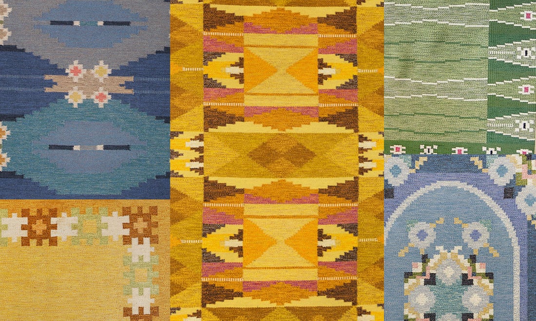 Nu vill vi inreda med röllakan – allt om mattorna och tongivande textilkonstnären Ingegerd Silow