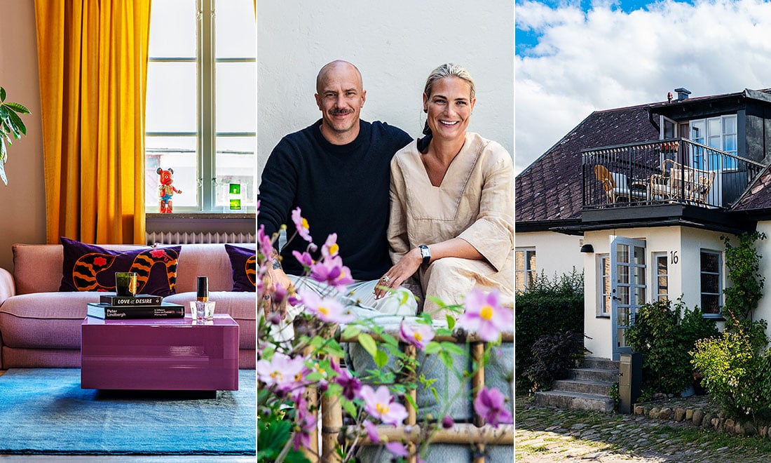 Camilla och Karl lämnade storstan för färgstarka huset i Skåne: ”Jag var mer tveksam”