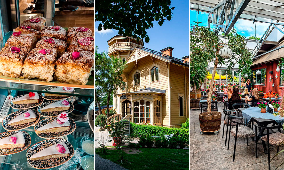 Stockholms bästa trädgårdskaféer: Grönskande fika mitt i stan