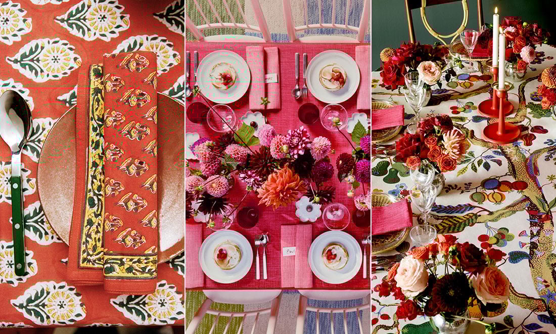 Inspireras av höstens färgsprakande dukningar på Svenskt Tenn