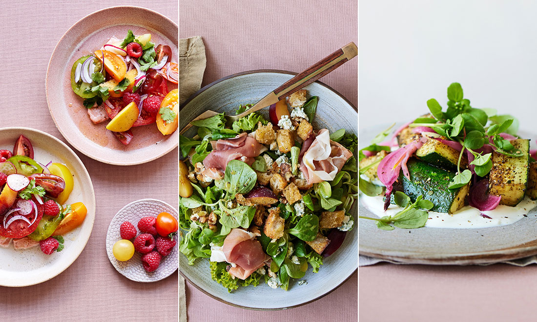 4 goda och matiga sallader vi älskar att laga just nu