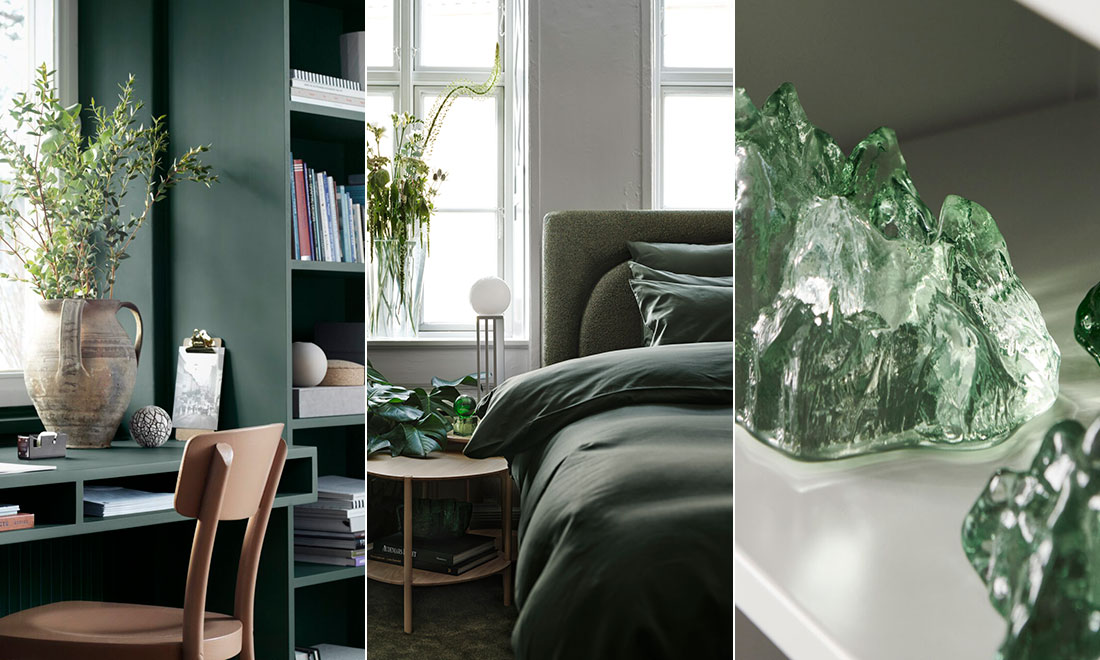 Inred med höstens gröna nyanser – 7 fina inredningsknep