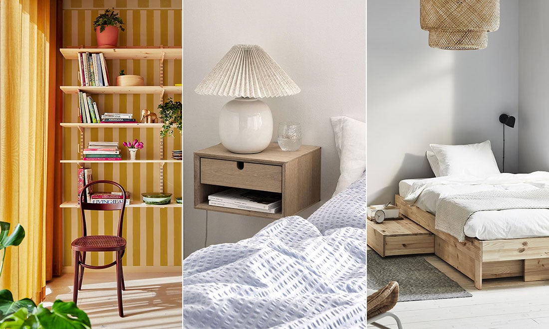 Så inreder och möblerar du ett litet sovrum – 6 smarta tips