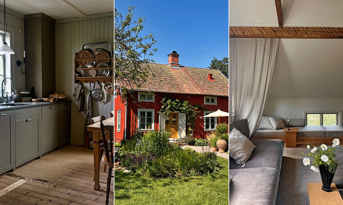 Sveriges finaste stuga: Kika in i Anna Furbackens torpardröm på Kinnekulle