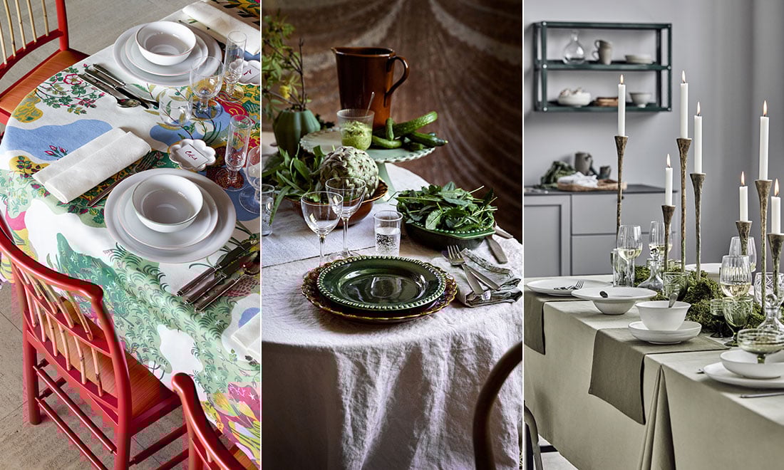 10 vackra dukningar i olika stilar – vilken blir din favorit?