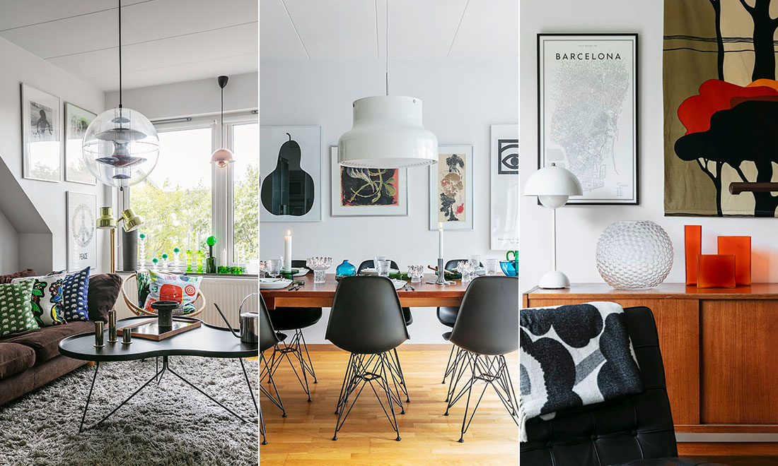 Kika in i Ulrikas retroinredda villa i Skåne: ”Påstår att det ser ut som en loppis”