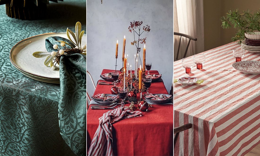 11 snygga juldukar – för en ombonad juldukning