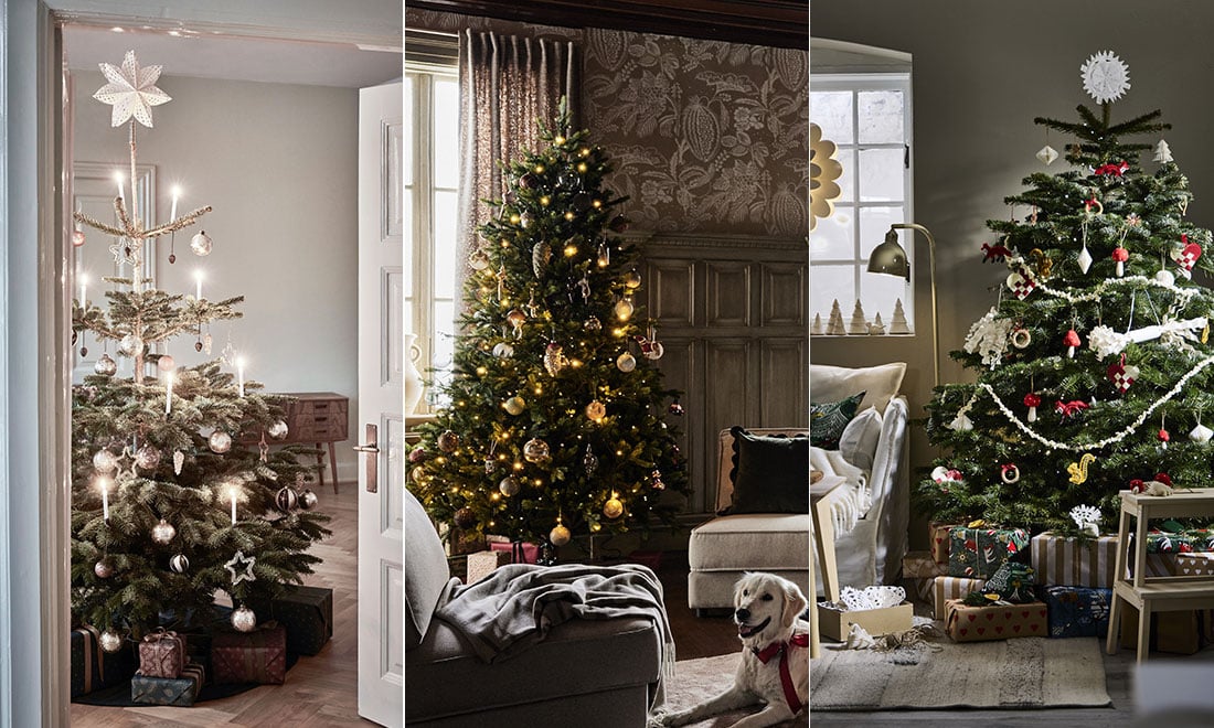 Lyckas med julgranspyntet – 9 fina granar att inspireras av