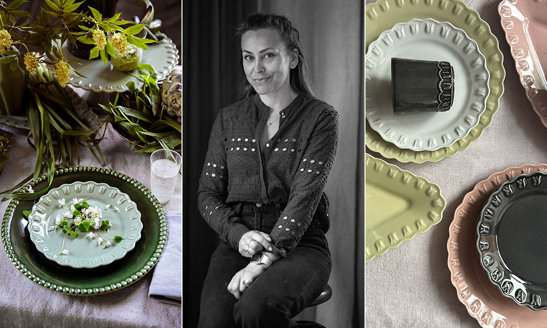 PotteryJo-grundaren Johanna Hampfs bästa dukningstips: ”Eklektisk blandning”