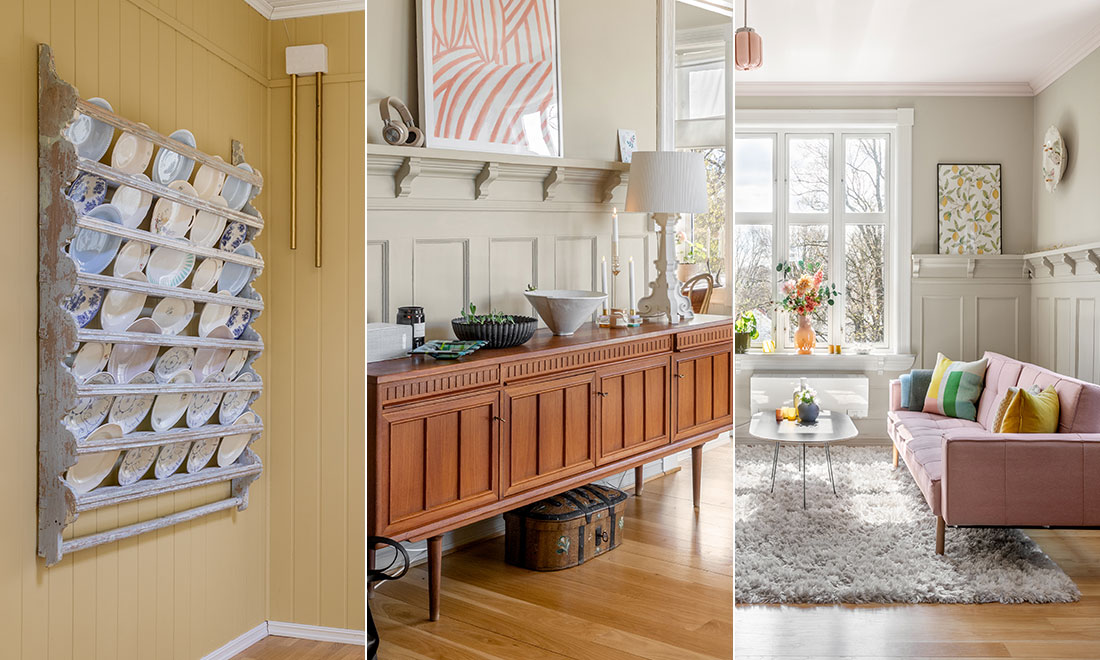 Kika in i schweizervillan från 1917: ”Jag har målat överallt!”