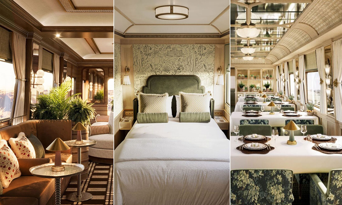 Titta in i Storbritanniens nya superlyxiga hotelltåg