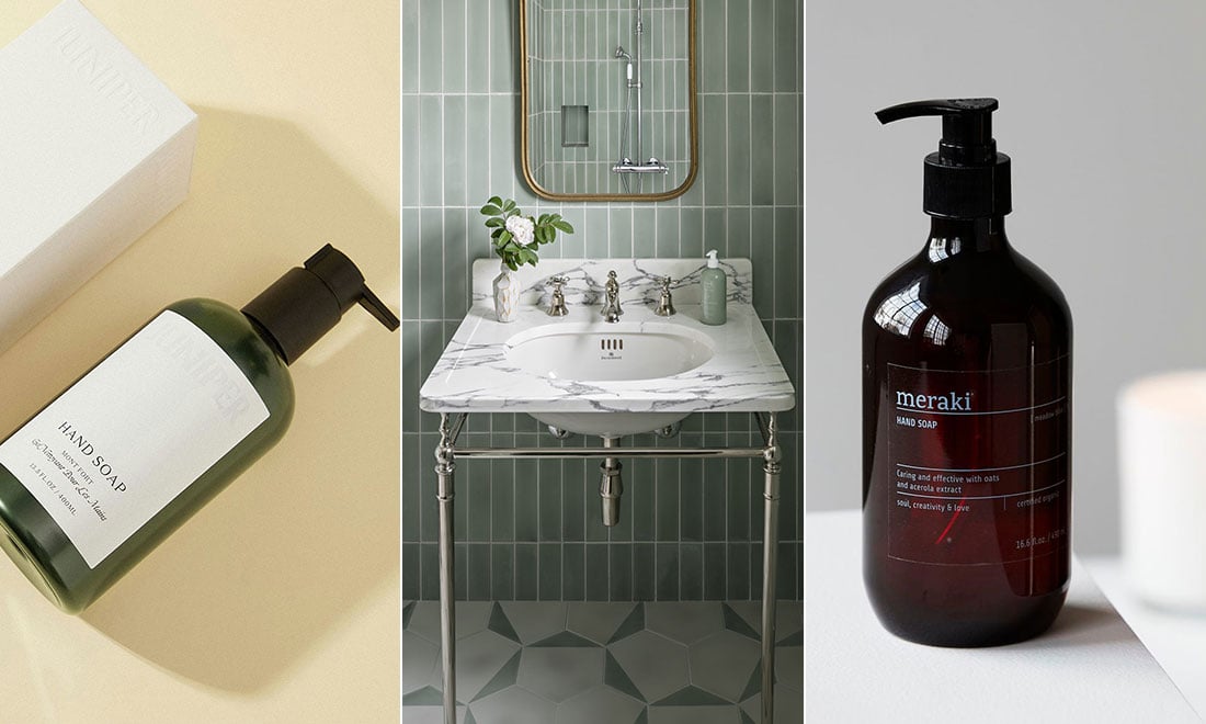 9 snygga och lyxiga handtvålar till badrummet
