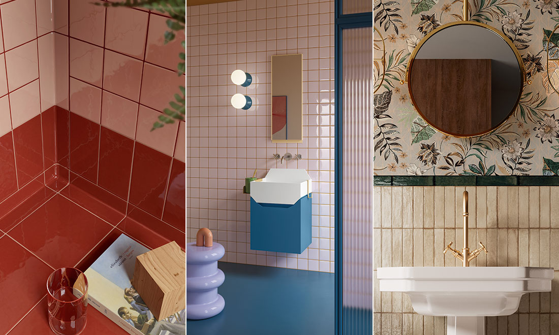 Färgglada fogar – så fixar du trenden i badrummet